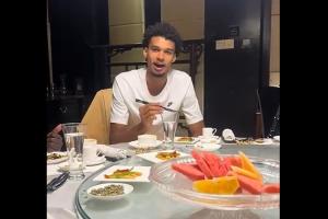這水平如何??文班亞馬一展歌喉秀中文 你聽(tīng)出來(lái)是什么歌了嗎