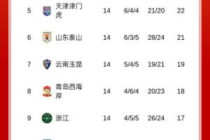 身后緊追！中超積分榜：海港取3分仍第四，距蓉城2分國安&申花4分