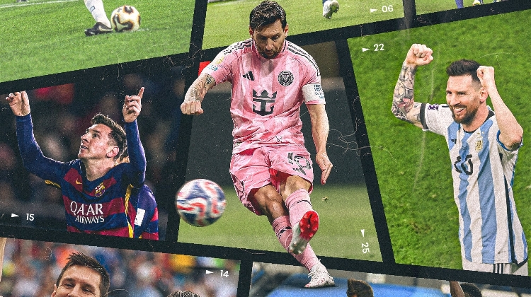 官方認證！梅西加冕FIFA賽事歷史射手王，10屆40場25球11助奪5冠