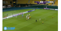馬俊亮混戰(zhàn)破門，廣州豹1-0領先津門虎！