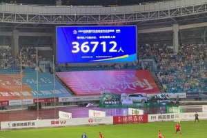 蘇媒：觀賽人數(shù)新突破，常州vs南京省外觀眾超過1萬人