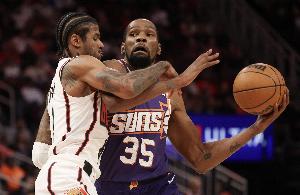 Amick：火箭太陽上次對話并不順利 近一周未進行杜蘭特的交易談判