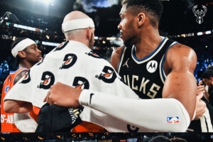 我們擊敗過你們呦！雄鹿官推曬NBA杯決賽圖 祝賀雷霆奪得總冠軍