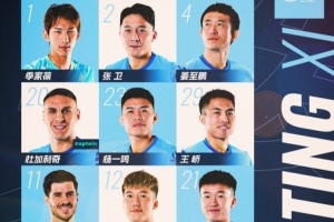 ??深圳新鵬城客戰(zhàn)成都蓉城首發(fā)陣容出爐！
