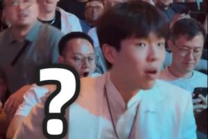 ??現(xiàn)場直擊：楊瀚森在16順位被選中后一臉錯愕驚出表情包！