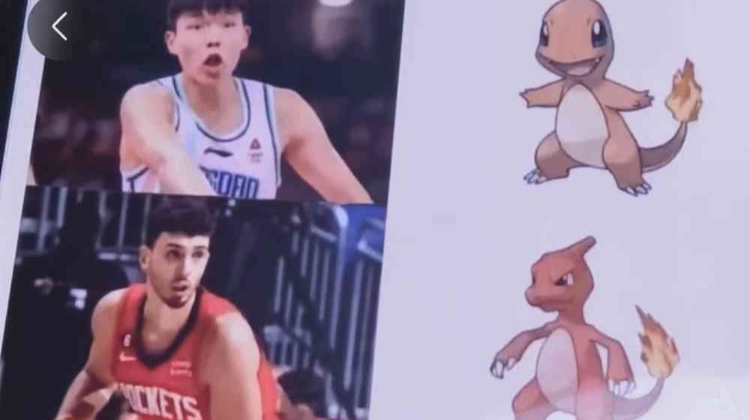??中國小火龍來咯！楊瀚森登陸NBA 期待他進化成超級噴火龍??
