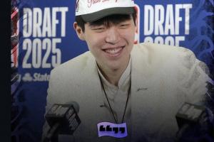 楊瀚森采訪火了！美球迷都愛上了小楊：大眾寵兒！28年MVP就你了