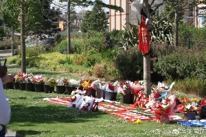 此刻不分彼此???曼聯(lián)、埃弗頓等隊(duì)球迷自發(fā)為若塔送上鮮花圍巾