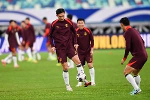 北青：張玉寧參與國足今日合練，三后衛(wèi)吳少聰、蔣圣龍、魏震缺席