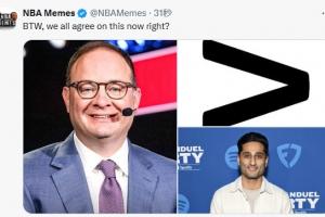 吧友同意嗎??美媒：大家應該都同意Woj>Shams吧