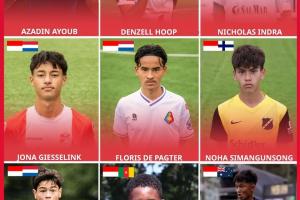 備戰(zhàn)U17世界杯！印尼U17召入多達(dá)9名雙國籍球員，全部效力海外