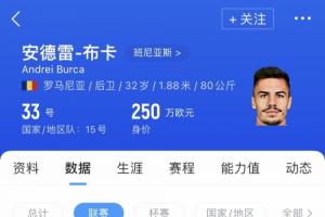 官方：云南玉昆簽下羅馬尼亞國腳中衛(wèi)布爾克，球員身價250萬歐