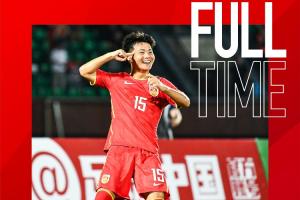 中國U-16男足1比1戰(zhàn)平日本U-16男足，梁仕宇替補建功