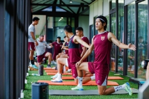 上海海港球員今天下午重新集結(jié)，投入到下一階段的備戰(zhàn)當(dāng)中