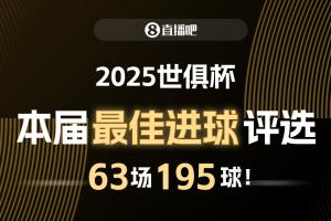 ?直播吧2025世俱杯最佳進(jìn)球候選：梅西任意球，姆巴佩側(cè)勾入圍！