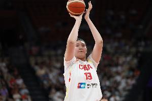 ??張子宇小組賽合計21投17中砍下43分 投籃命中率為81.0%！