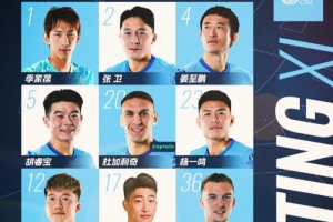 ??深圳新鵬城主戰(zhàn)青島海牛首發(fā)陣容出爐！