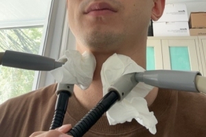 工作室曬趙繼偉治嗓子圖片：繼偉說期待恢復俊俏的嗓音