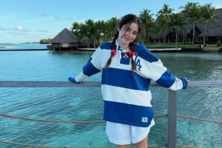 ??青春的氣息！??+??+???，若奧-內(nèi)維斯與女友享受假期