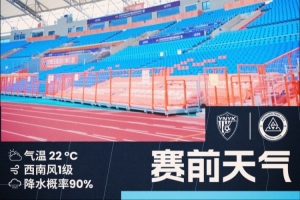 請隨深圳新鵬城奔赴客場的球迷朋友注意防雨保暖，攜帶雨衣