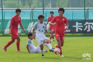 中青賽U17組：海港U17隊2-1浙江U17隊，6勝1平排名南區(qū)第一