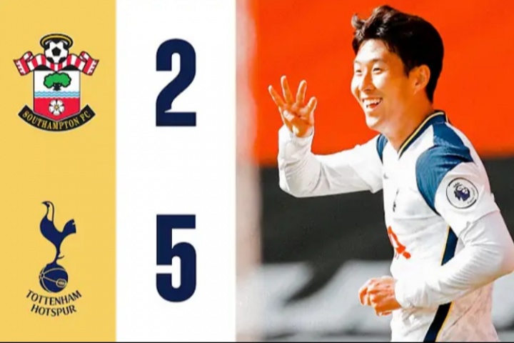 黃金連線！20年英超，凱恩送4助攻，孫興慜面對(duì)圣徒上演大四喜