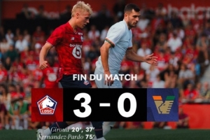 天王蓋地虎！吉魯熱身賽雙響，助里爾3-0擊敗威尼斯