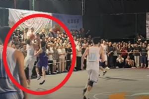 向紫龍打野球最后0.1秒落后1分被犯規(guī) 組委會(huì)不讓罰球&判并列第一